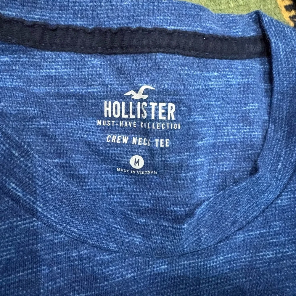 Hollister Vibrant Blue Short Sleeve Tee